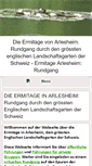 Mobile Screenshot of ermitage-arlesheim.info